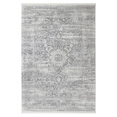 Lifestyle Floors Grey Bloom Oriental Rug