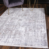 Lifestyle Floors Grey Kuzco Pacha Oriental Rug