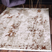 Lifestyle Floors Beige Wesley Abstract Rug