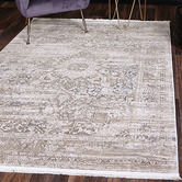Lifestyle Floors Beige Bloom Oriental Rug
