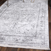 Lifestyle Floors Grey CrusadeVintage-Style Oriental Rug