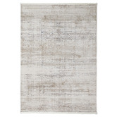 Lifestyle Floors Beige &amp; Blue Inka Oriental Rug