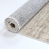 Lifestyle Floors Beige &amp; Blue Inka Oriental Rug