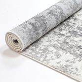 Lifestyle Floors Grey Ash Abstract Rug