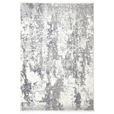 Lifestyle Floors Grey Ash Abstract Rug