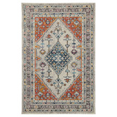 Lifestyle Floors Multi-Coloured Tansha Oriental Rug