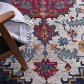 Lifestyle Floors Multi-Coloured Hasheem Oriental Rug