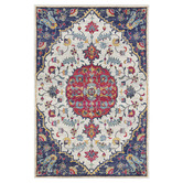 Lifestyle Floors Multi-Coloured Hasheem Oriental Rug