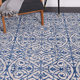Lifestyle Floors Blue Zaina Oriental Rug