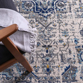 Lifestyle Floors Blue Shahana Oriental Rug