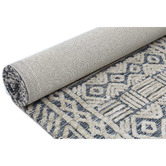 Lifestyle Floors Navy Glenroy Hand-Tufted Rug