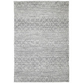 Lifestyle Floors Grey Camphils Hand-Tufted Rug