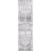 Lifestyle Floors Grey Salsa Power Loomed Runner