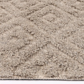 Lifestyle Floors Ash Akanksha Hand-Tufted Wool-Blend Rug