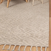 Lifestyle Floors Ash Akanksha Hand-Tufted Wool-Blend Rug