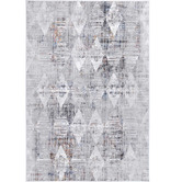 Lifestyle Floors Grey Naime Power-Loomed Rug