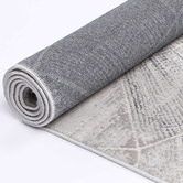 Lifestyle Floors Grey Danyal Power-Loomed Rug
