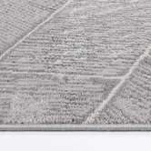 Lifestyle Floors Grey Danyal Power-Loomed Rug