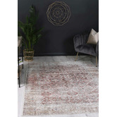 Lifestyle Floors Levent Machine Washable Cotton-Blend  Rug