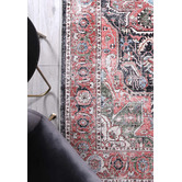 Lifestyle Floors Vintage Kendra Machine Washable Cotton-Blend Rug