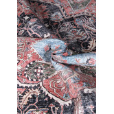 Lifestyle Floors Vintage Kendra Machine Washable Cotton-Blend Rug