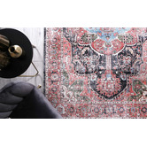 Lifestyle Floors Vintage Kendra Machine Washable Cotton-Blend Rug