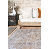 Lifestyle Floors Oxus Machine Washable Cotton-Blend Rug