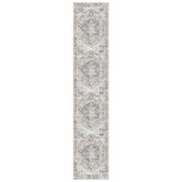 Lifestyle Floors Blush Cezanne Machine Washable Cotton-Blend Runner