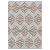 Lifestyle Floors Beige Freshwater Power-Loomed Indoor/Outdoor Rug