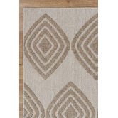 Lifestyle Floors Beige Freshwater Power-Loomed Indoor/Outdoor Rug
