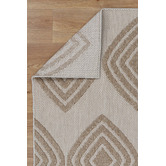 Lifestyle Floors Beige Freshwater Power-Loomed Indoor/Outdoor Rug
