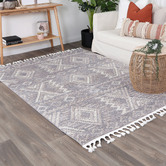 Lifestyle Floors Grey Safi Boho Moroccan Rug