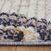Lifestyle Floors Orange &amp; Grey Nador Boho Moroccan Rug