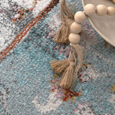 Lifestyle Floors Blue Onur Transitional Rug