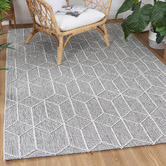 Lifestyle Floors Lelepa Sikua Flat Weave Indoor/Outdoor Rug