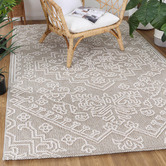 Lifestyle Floors Lelepa Waita Flat Weave Indoor/Outdoor Rug