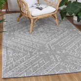 Lifestyle Floors Lelepa Kaua Flat Weave Indoor/Outdoor Rug