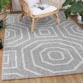 Lifestyle Floors Lelepa Devesi Flat Weave Indoor/Outdoor Rug