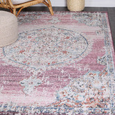 Lifestyle Floors Blush Hollow Power-Loomed Rug