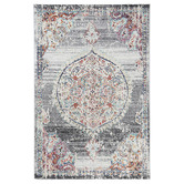 Lifestyle Floors Grey Hollow Power-Loomed Rug