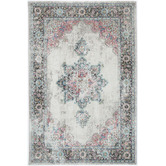 Lifestyle Floors Grey Brentwood Power-Loomed Rug