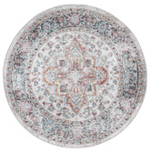 Lifestyle Floors Yanet Power-Loomed Round Rug