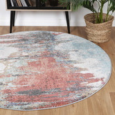 Lifestyle Floors Jorge Power-Loomed Round Rug