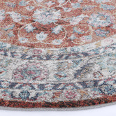 Lifestyle Floors Luda Power-Loomed Round Rug