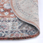 Lifestyle Floors Luda Power-Loomed Round Rug