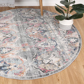 Lifestyle Floors Lyndhurst Power-Loomed Round Rug