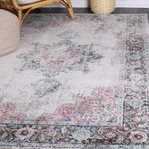 Lifestyle Floors Grey Brentwood Power-Loomed Rug