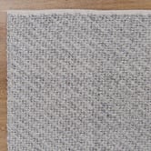 Lifestyle Floors Grey Gabbro Hand-Braided Wool-Blend Rug