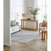 Lifestyle Floors Grey Gabbro Hand-Braided Wool-Blend Rug