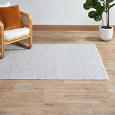 Lifestyle Floors Grey Gabbro Hand-Braided Wool-Blend Rug